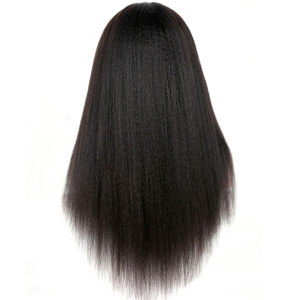 Brazilian Virgin Unprocessed Human Hair Straight Lace Frontal Wig